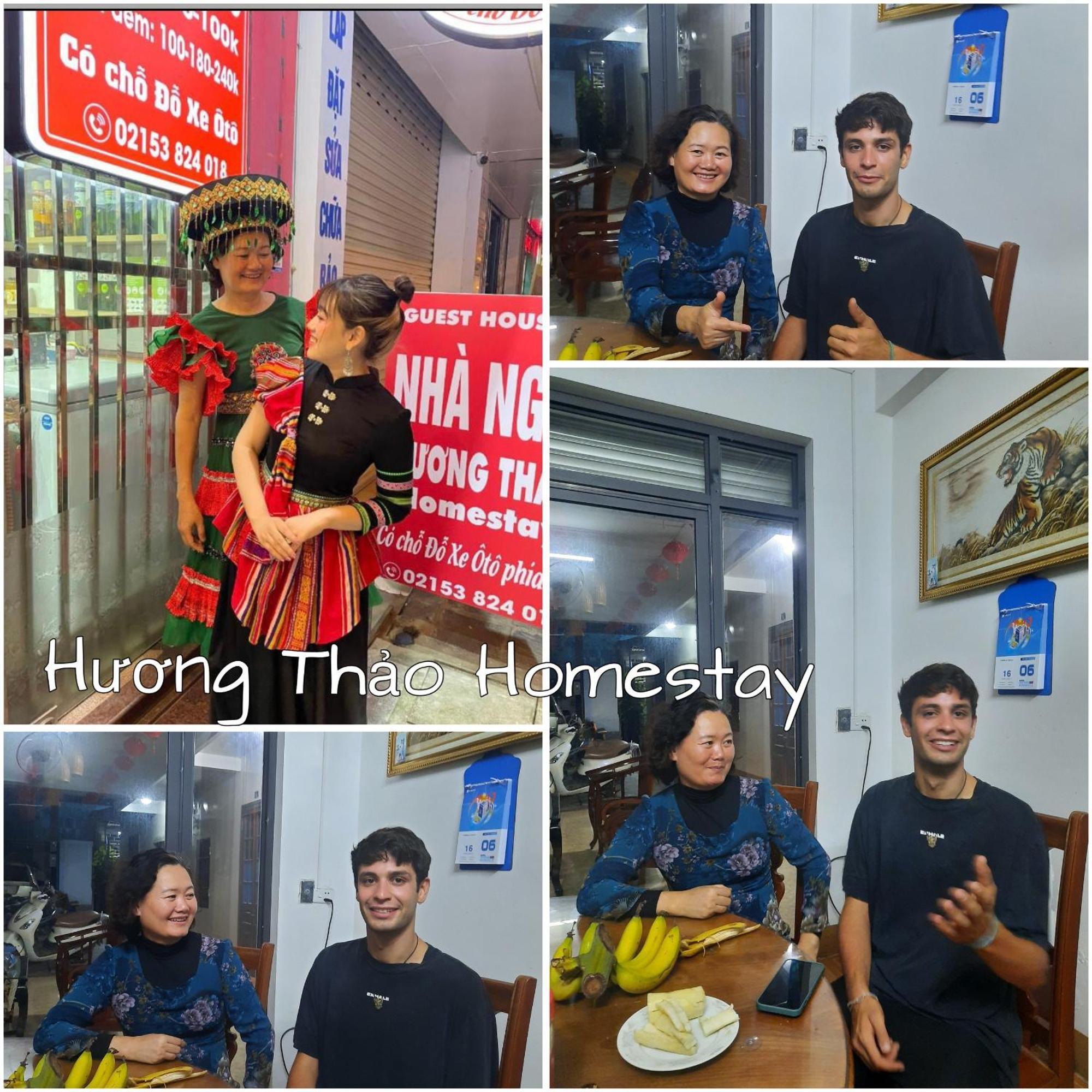 Huong Thao Hostel & Tours Dien Bien Phu Exterior photo